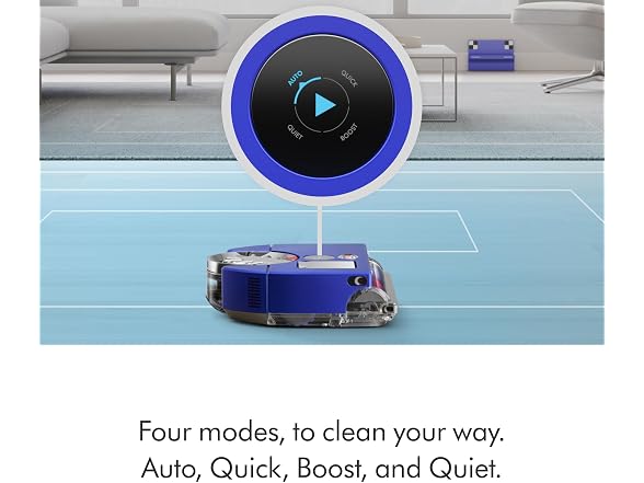 Dyson 304619-01 Robot Vacuum 12 Cleaning Path Purple