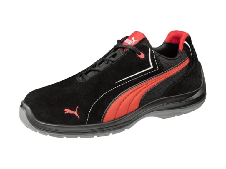 Puma 643445-08-200 8 TOURING BLACK SUEDE LOW ASTM