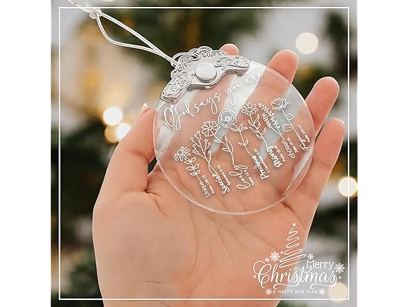 AMAQUANG God Says You are Ornament