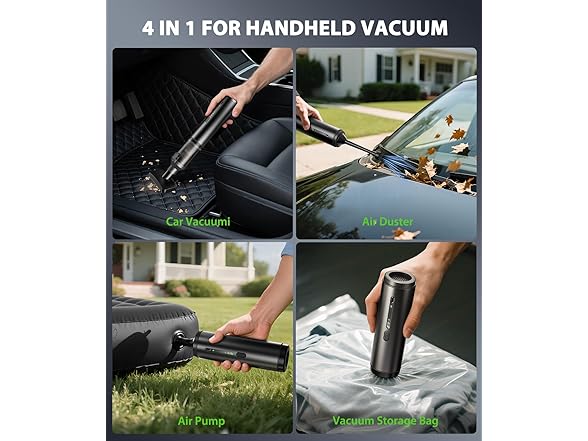 Voice-tank Cordless Handheld Vacuum