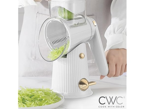 Rotary Cheese Grater with Handle