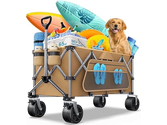 everyfun Pro Collapsible Wagon, 440 lbs