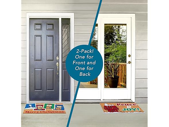 Gertmenian Peanuts Snoopy Coir Doormat