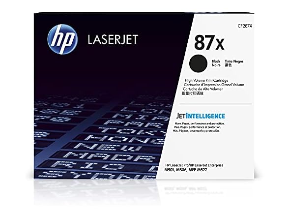HP CF287X High Yield Toner Cartridge Black