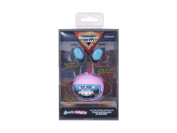 Sparkle Smash TWS Earbuds w/ Flip Case