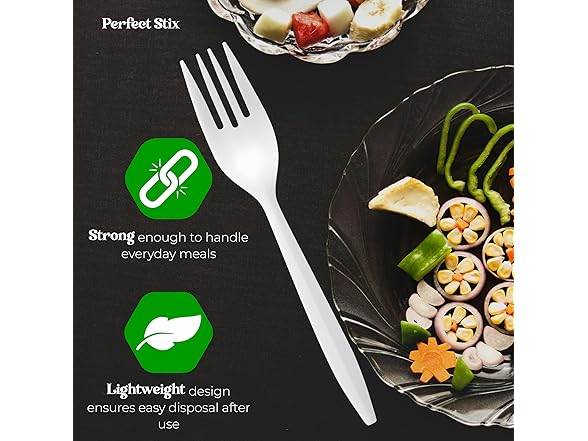 Perfect Stix Wrapped Forks 100ct