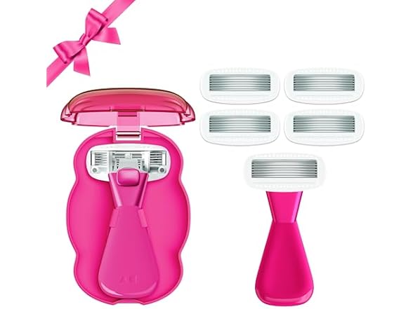 Athena Club Women's Mini Travel Razor Shave Kit