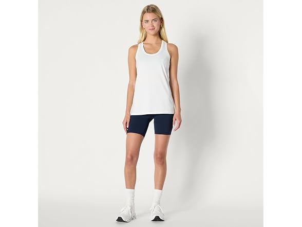 Amazon Essentials Women (XS) Tech Top White