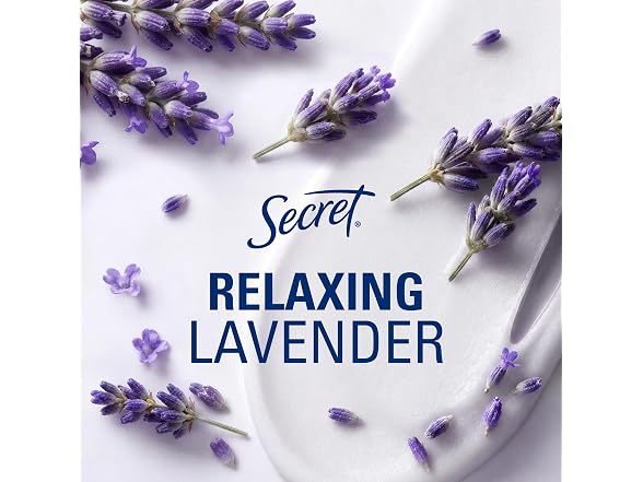 Secret Lavender Deodorant 2.6 oz 3 Pack