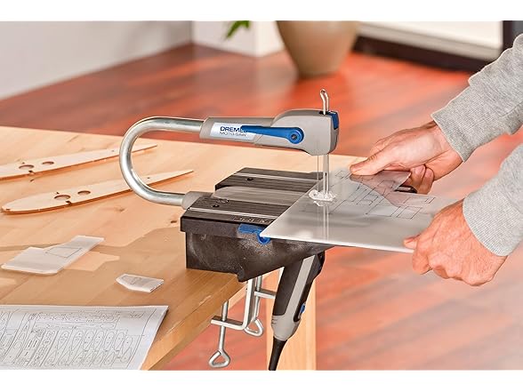 Dremel MS20 0.6Amp Corded Scroll Saw Black/Gray