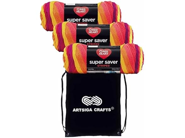 Red Heart Super Saver Fruity Stripe