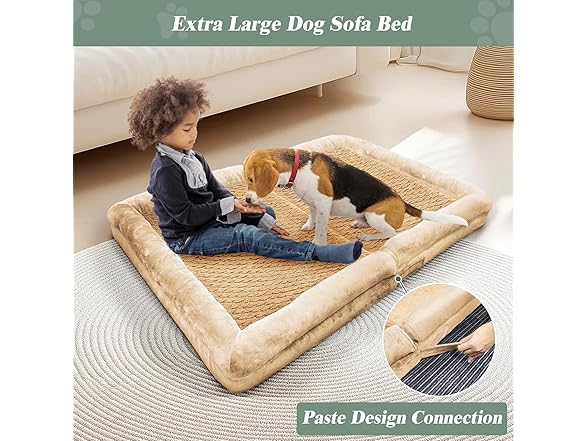 Orthopedic Dog Bed, Extra Large with Memory Foam