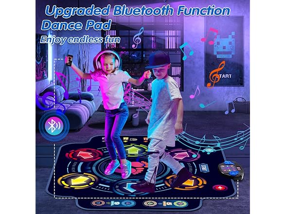 Kids Electronic Dance Pad with 6-Button