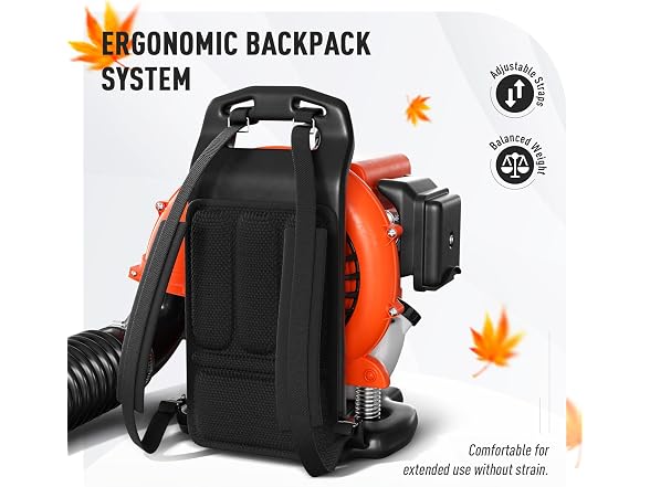 Baotree 80CC Gas Backpack Leaf Blower
