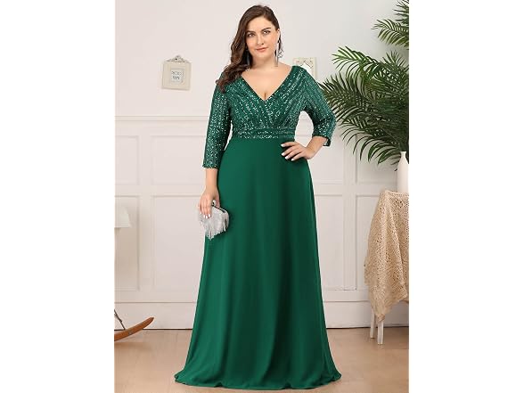 Ever-Pretty Women (14) Chiffon Formal Sequin Dress
