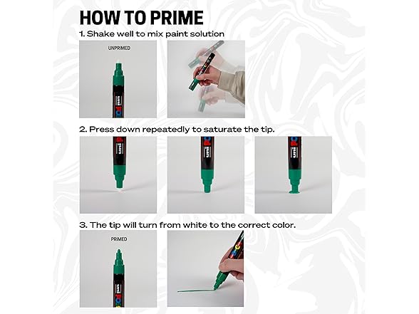 uni POSCA PC-1MR Water-Based Paint Markers, Extra Fine Tip 