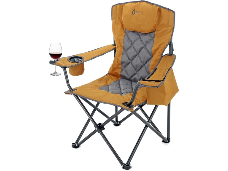 ARROWHEAD OUTDOOR Deluxe Chair w/ Wine Glass Holder - Gallery 20