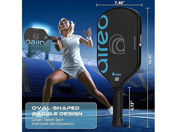 AIREO Falcon Pro O16 Pickleball Paddle