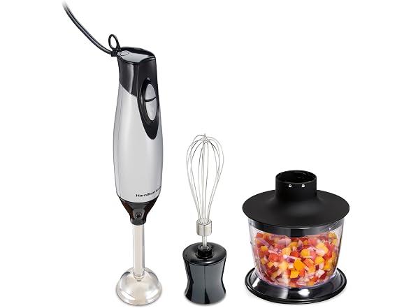 Hamilton Beach Speed Hand Blender with Chopping Bowl