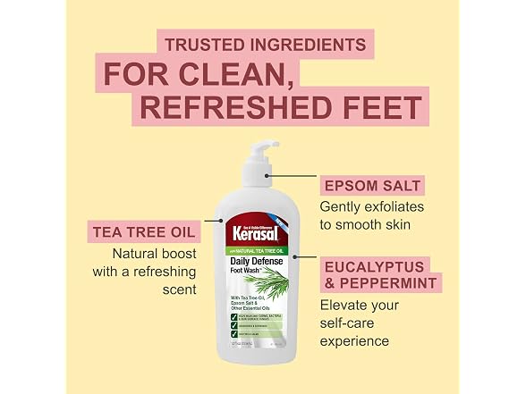 Kerasal Kerasal Daily Defense Foot Wash Daily