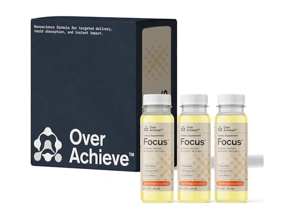 Focus Drink with Yerba Mate & Mushroom 2oz (3pk)