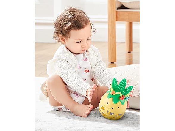Skip Hop Infant Rattle Toy, Pineapple