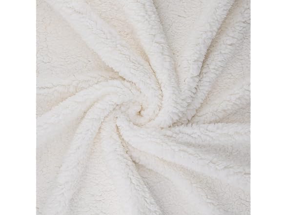 BEAUTEX Sherpa Fleece Blanket Twin Size