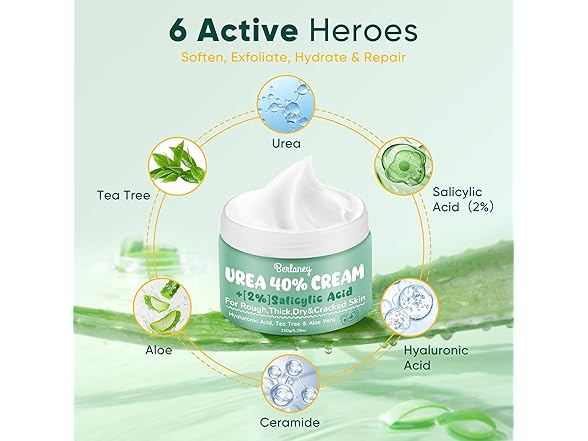 Berlaney Urea Cream 40 Percent For Feet