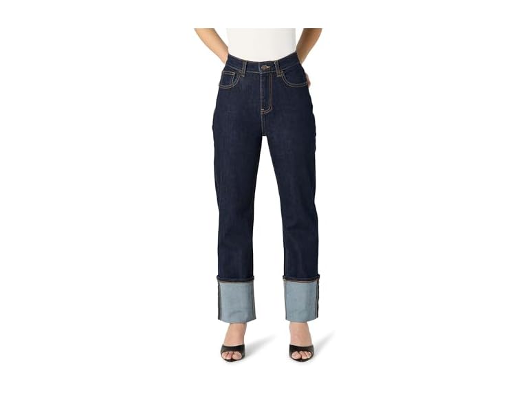 The Drop Women Belle Foldover Straight Leg