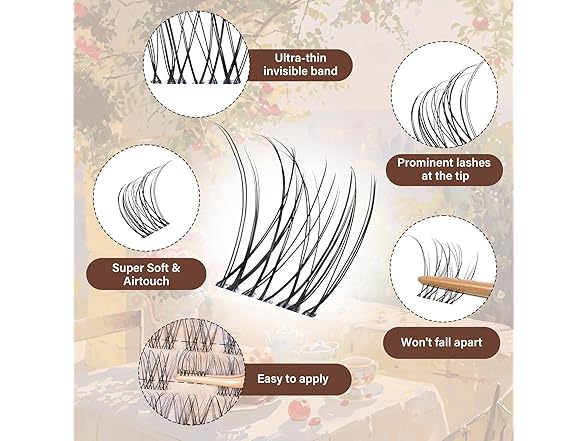 JMS&JMS Flora Lash Clusters Kit