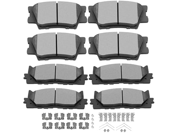 SCITOO D1222 D1212 Front Rear Ceramic Brake Pads