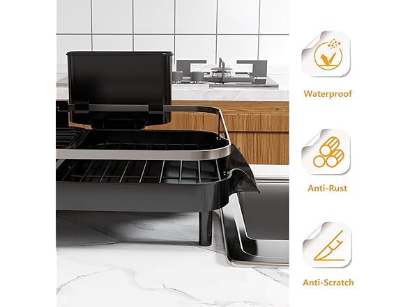 KLKE Expandable Dish Drying Rack