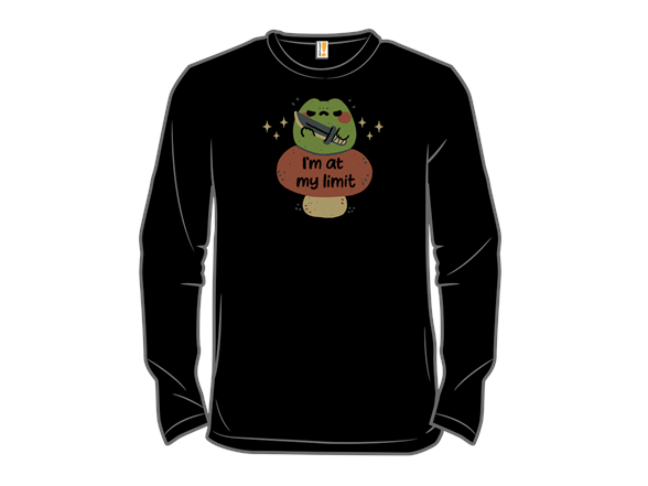 Funny Frog Im at my Limit