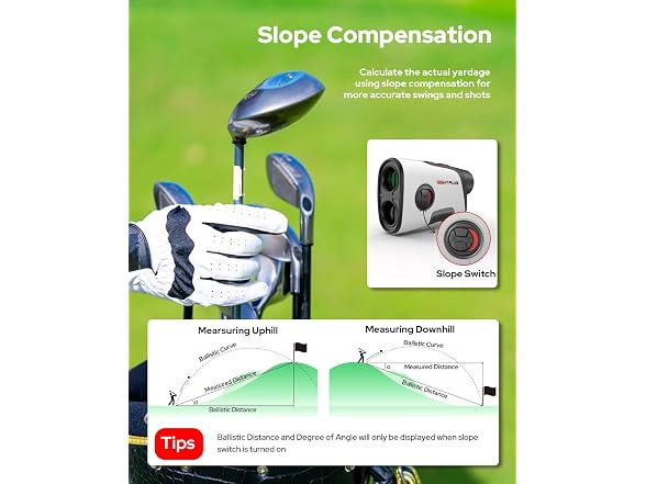 SIGHTFLAG GF2 Golf Rangefinder 1300YD