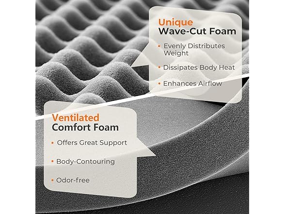 Sweetnight 12 Inch Full Size Mattress, Full Memory Foam