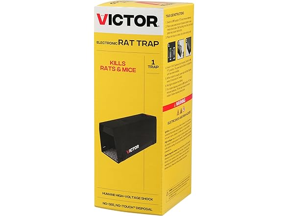 Victor M241B Indoor Electronic Rat Trap