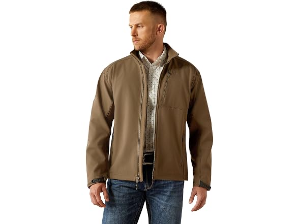 Ariat Men's Logo Softshell Jacket, Small