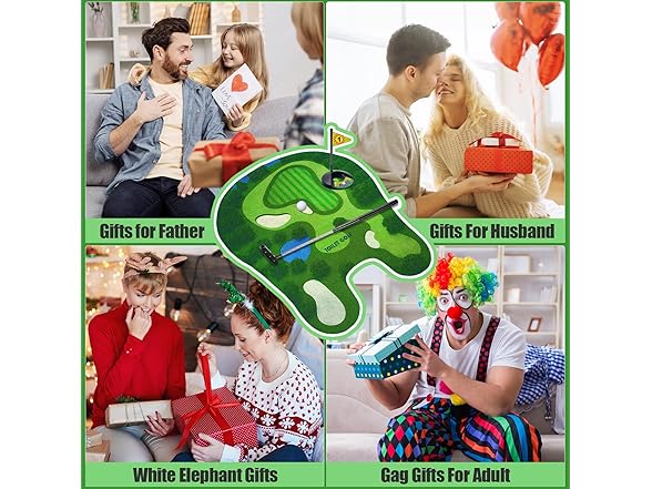 PITCOTT Toilet Golf Game