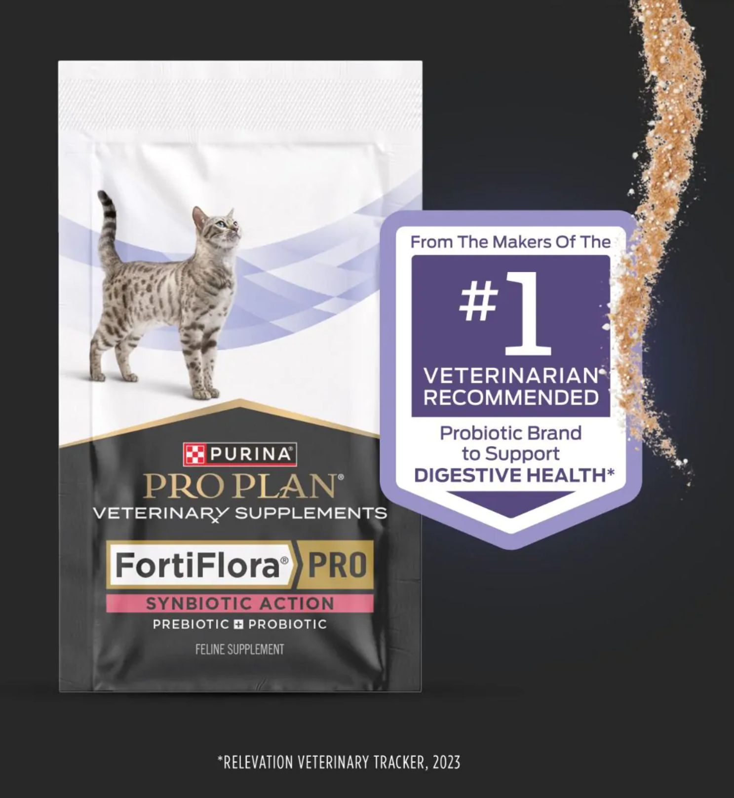 30Ct FortiFlora PRO Synbiotic Action Feline Supplement - Gallery 7