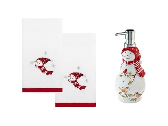 Avanti Linens - Bathroom Bundle Christmas