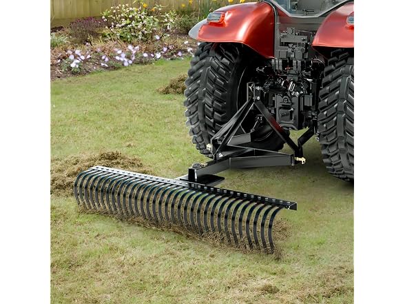 Pull-Behind Thatch Remover, 60" Width, Equipped