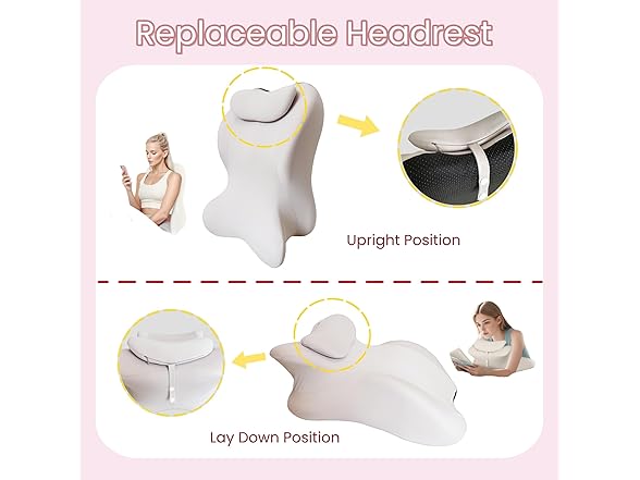 Memory Foam Ergonomic Wedge Pillow