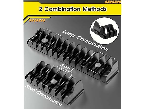 (50 Piece) Magnetic Wrench Organizer Set