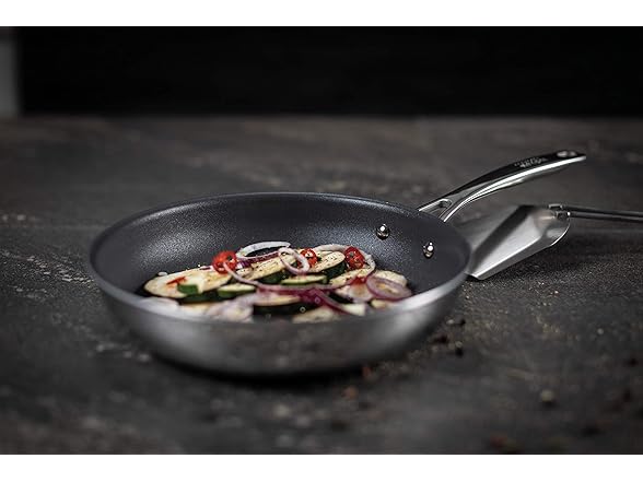 Kuhn Rikon Induction Frying Pan, 8 inch/20 cm, Silver
