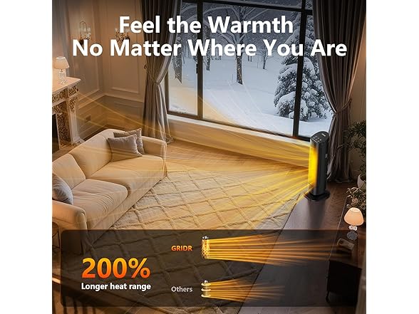 GRIDR Space Heater Large Room