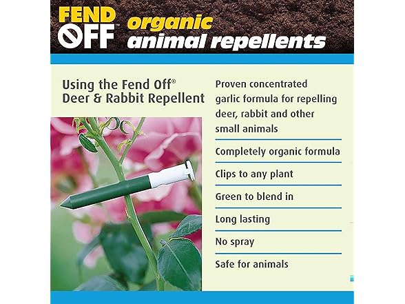 Luster Leaf DR-50 Fend Off Deer and Rabb