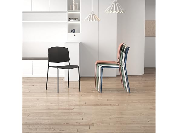 Zuho II Modern Stackable Chair (2Pk)