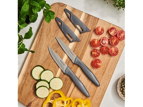 CULINARE 2 Piece Knife Set, Grey