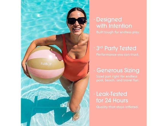 FUNBOY 3-Pack Large 20'' Beach Balls