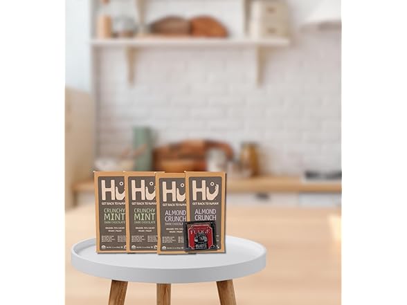 5 Item Set- Hu Chocolate Mint & Almond & Claeys Fudge